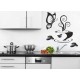 Wall sticker pattern no. kitchen 1224