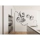 Wall sticker pattern no. kitchen 1254
