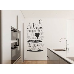 Wall sticker pattern no. kitchen 1265