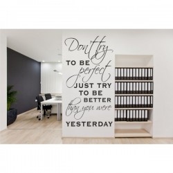 Wall sticker quote no. 763